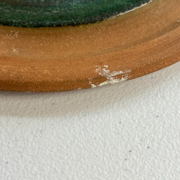 Vintage Dome Lid Butter Dish Art Studio Pottery Covered 2Piece Artist Signed 70s - Picture 13 of 14